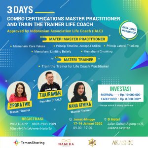 3 Days Combo Certification Master Practitioner And Train The Trainer Life Coach