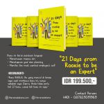 buku 21 days from rookie to be an expert, banner buku 21 days from rookie to be an expert