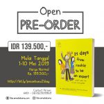 buku 21 days from rookie to be an expert, pre-order buku 21 days from rookie to be an expert, pre-order